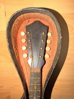 Stará italská mandolína A. Monzino - 4