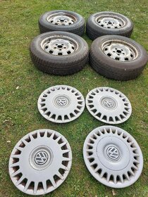 Zimní sada vw t4 s poklicema - 4