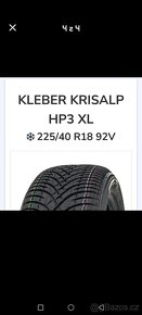 Kleber Krisalp HP3 XL DVA KUSY NEPOUŽITE - 4