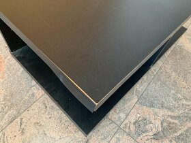 TV stolek Ikea černý na kolečkách 80x45x27 - 4