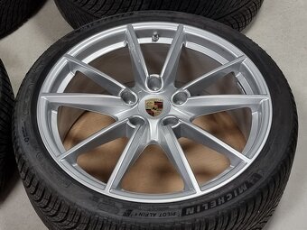 originál zimní alu PORSCHE 911 992 Carrera S R20 a R21 5x130 - 4