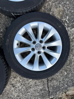 Alu kola Opel 5x110 R16 včetně pneu – originální disky - 4