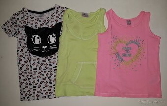 Letní set oblečení vel. 110 - 116 a tričko Adidas - 4