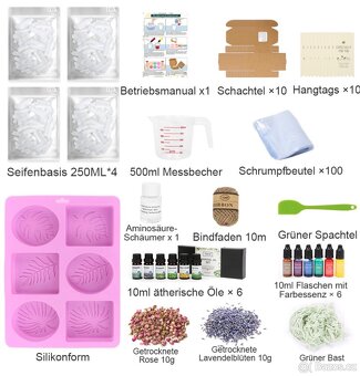 Sada na výrobu mýdla-komplet - 4