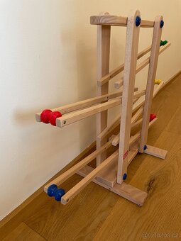 Kuličkodráha dřevěná MAXI - 4