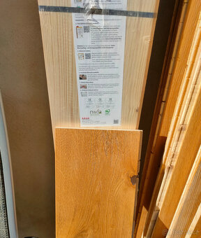 Dřevěná podlaha 3,5 m2 - 4