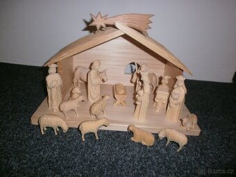 betlém z lipového a smrkového dřeva 14a3 - 4