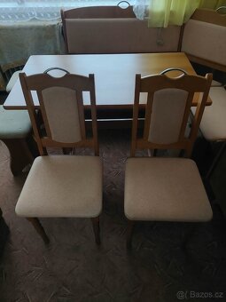 Rohový jídelní set - 4