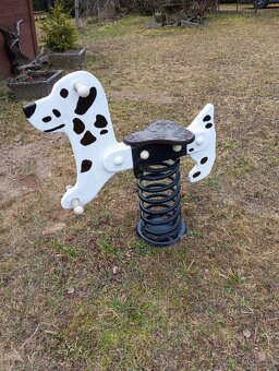 Pružinová houpačka, pes - 4