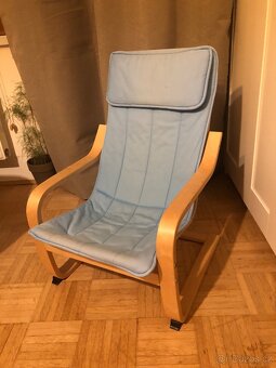 Křesílka Poäng IKEA 2ks - 4