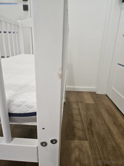 Dětská postýlka na kolečkách - 4