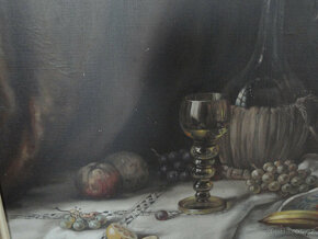 Josef Vater obraz malovaný na plátno 90 x 71 cm - 4