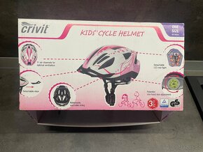 DĚTSKÁ CYKLISTICKÁ HELMA/PŘILBA - 4