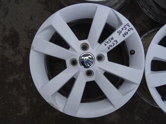 Alu disky origo Škoda 15", 4x100, ET 41, šíře 5,5 - 4