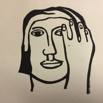 Fernand Leger velky graficky list - 4