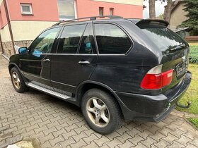 Bmw x5 e53 3.0d 135kw black sapphire metallic vůz na díly - 4