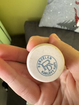 2ks malého růžového porcelánu - 4