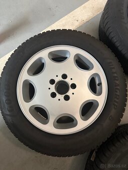Mercedes Benz 16” ALU kola W124 R129 W201 Original - 4
