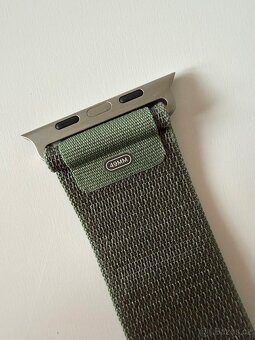 Řemínek Apple Watch Alpský tah / 49 mm / tmavě zelený / “M” - 4
