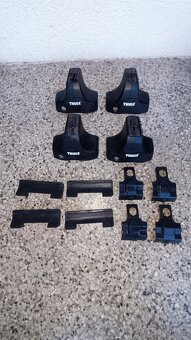 Thule WingBar + patky 754 + kit na Octavii 3 ( bez hagusů) - 4