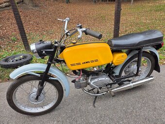 Jawa 23 Mustang bez TP, žlutý funkční, velice pěkný 4. - 4