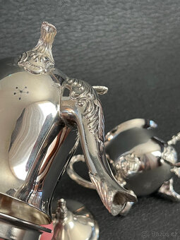 Alpakový retro servis, barokní styl - 4