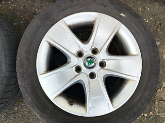 16"letní alu sada Crateris 5x112 origo Škoda Octavia 2 Golf - 4