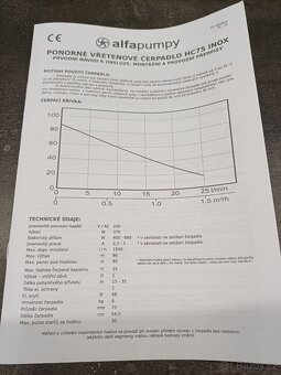 Ponorné vřetenové čerpadlo - 4