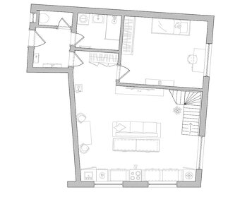 Prodej bytu 3+KK loft 95,1 m², parkovací stání, Švábenice - 4