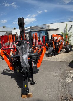 Vyvažecí vlek Vyvazecka MTM 10tun, Hydraulická ruka 6,6m - 4