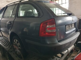 Škoda Octavia 2 combi 1.9 TDI 77 kW díly - šedá 9901 - 4