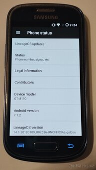Prodám Samsung I8190 Galaxy S III mini s NFC 1GB/8GB - 4