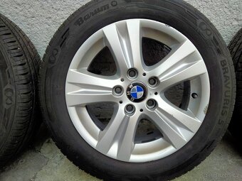 Alu kola originál BMW 1 7J x16 EH2, 5x120, IS 44, letní pneu - 4