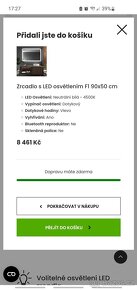 Led koupelnové zrcadlo (nepoužité) - 4