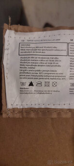 ZOPA Zábrana na postel Monna Animal Beige - 4