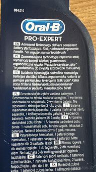 Kartáček na zuby elektrický Oral-B PRO-EXPERT S otáčecí hlav - 4
