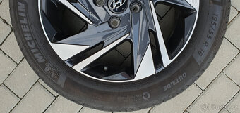 ALU disky Hyundai 16" a letní pneu Michelin 195/55 R16 - 4