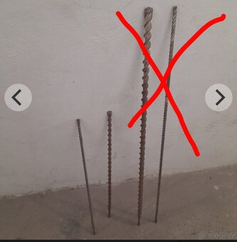 Vidiový příklepový vrtáky SDS - 4