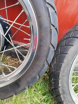 Yamaha XT 600 motardová kola - 4