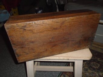 Dřevěný nosič - box na nářadí s rukojetí - 4