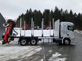 Scania R580 V8 do drewna lesovuz - 4