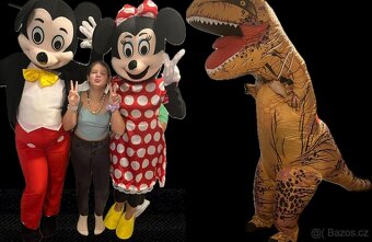 Pronájem kostýmu Mickey a Minnie Mouse - 4
