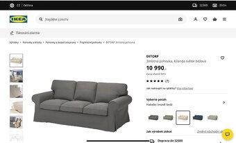 3místná sedačka EKTORP - 4