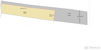 Stavební pozemek Praha - východ - Hrusice - 1100 m² - 4
