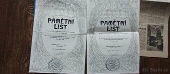 Pamětní listy Obecný dům - 4