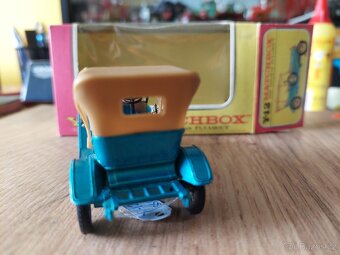 Matchbox yesteryear Y12 THOMAS FLYABOUT OBRÁCENÝ ŠTÍTEK - 4