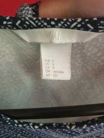 Pohodlné letní šaty zn. H&M, vel. S - 4