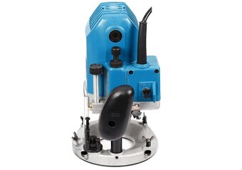 HORNÍ FRÉZA 2900W stopka 6mm, 8mm a12mm + 12 kusů frézovacíc - 4