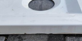 sprchová vanička rohová 80cm a výška 3cm - 4