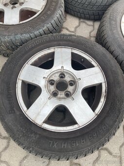 Sada Alu kol z vozu VW Golf, rozteč 5x112, ET38 - 4